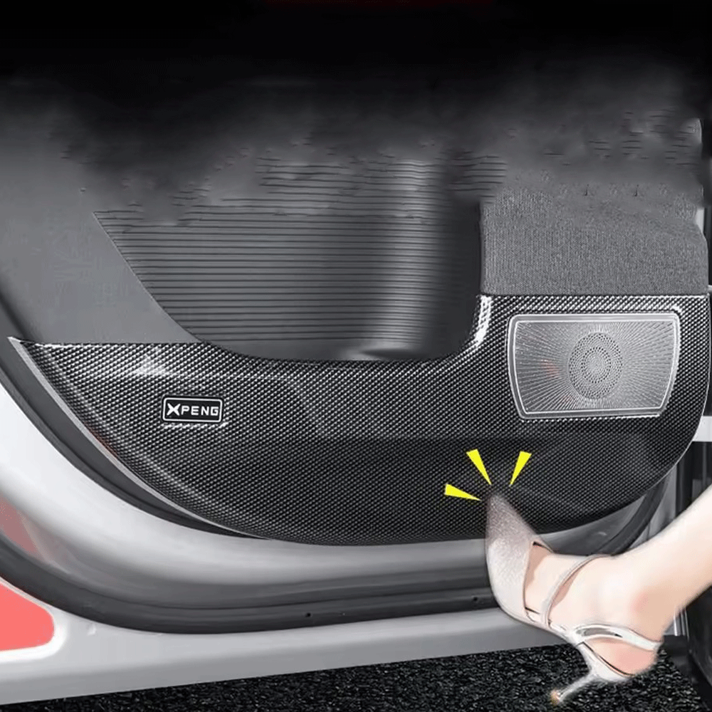 Carbon Fiber Door Sill Protectors for XPeng G6 4pc