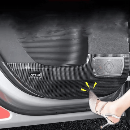 Carbon Fiber Door Sill Protectors for XPeng G6 4pc